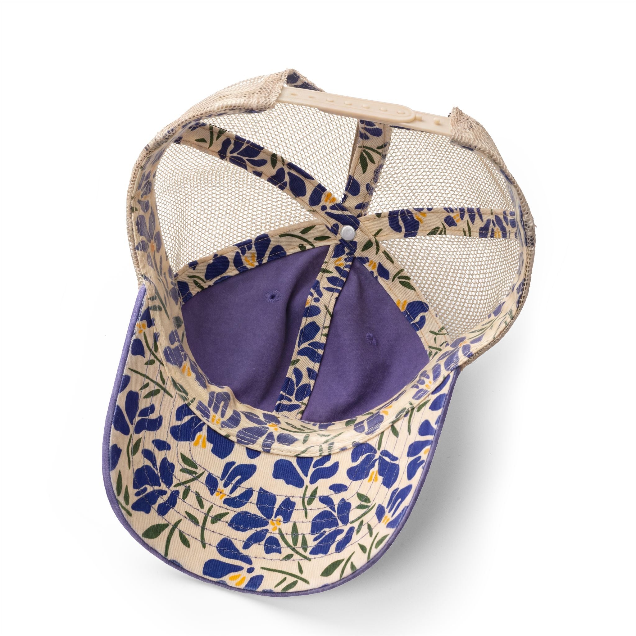 Women's Washed Mesh-Back Cap with Ponytail Hole