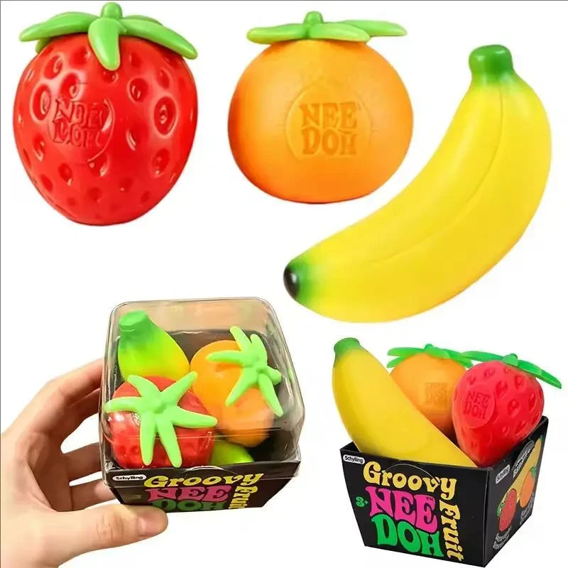 Fruit NeeDoh Fidget Toy