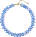Chunky Resin Beaded Statement Necklace