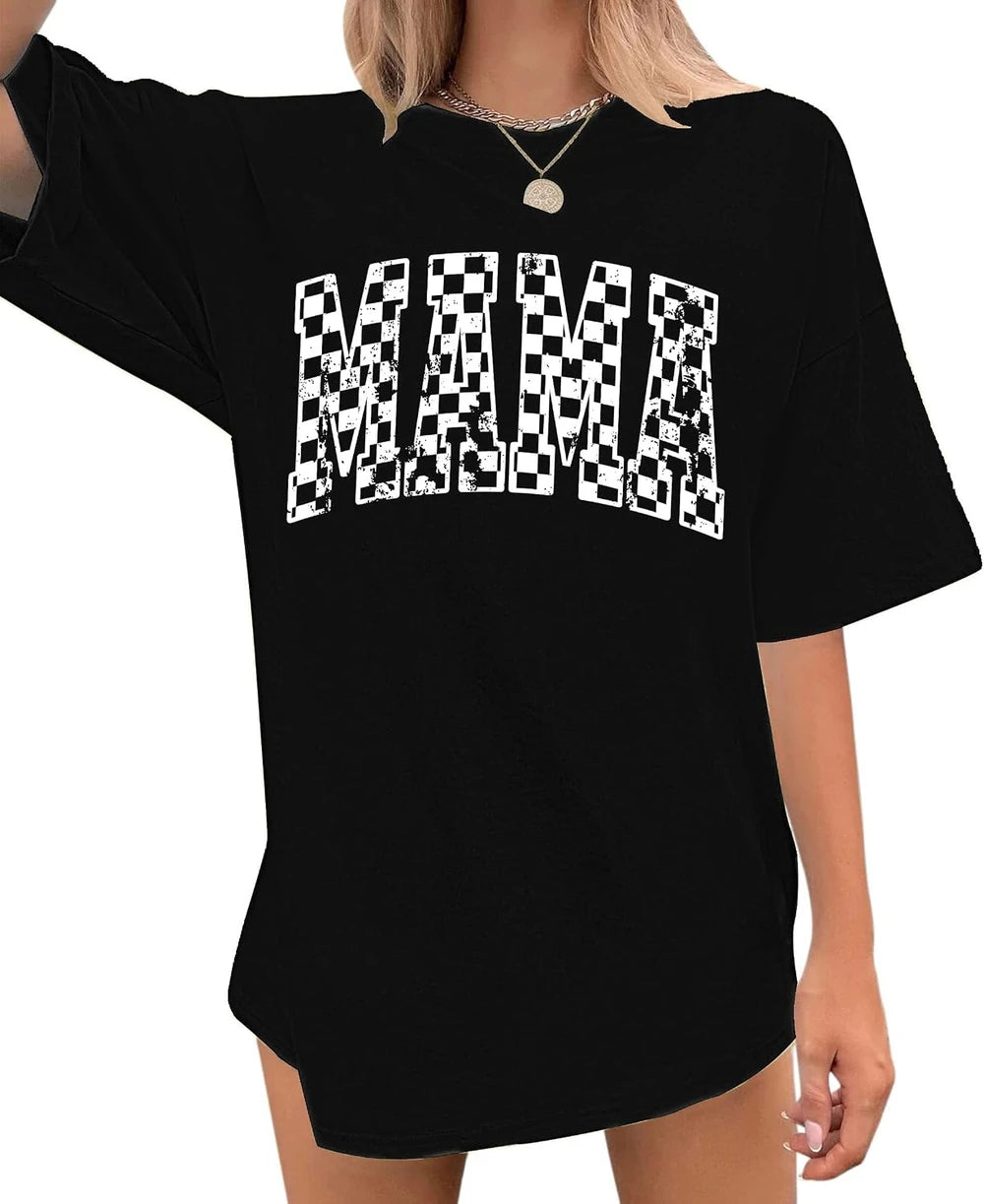 Oversized Mama Graphic TShirt