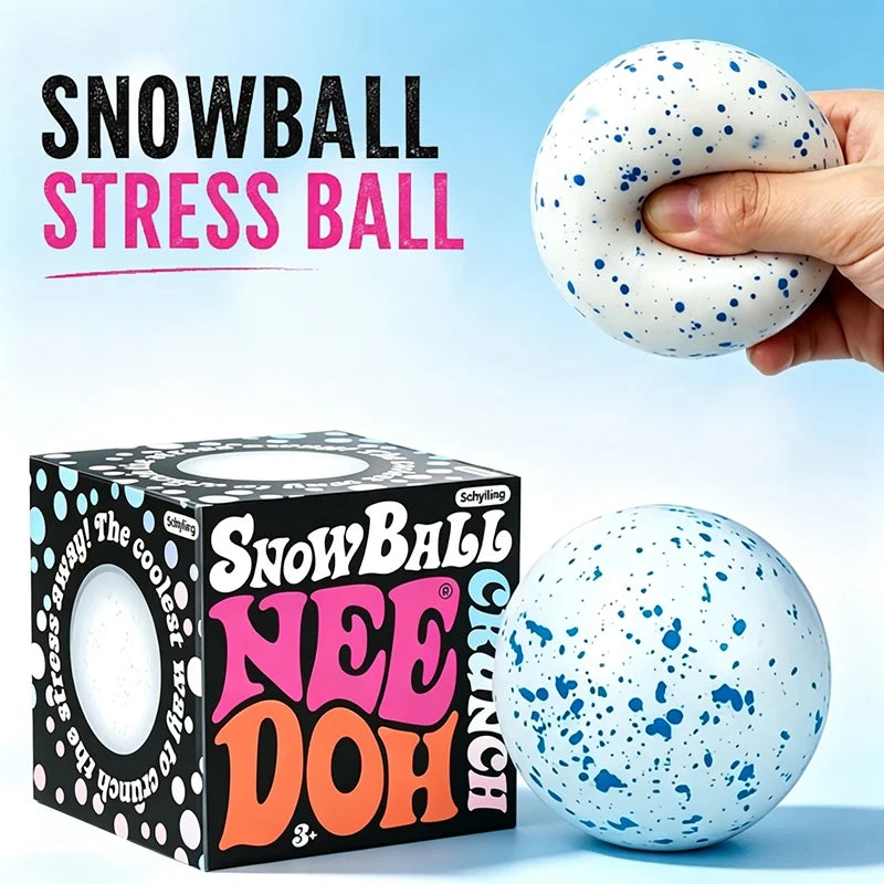 Snow Ball Crunch Squishy Fidget Toy