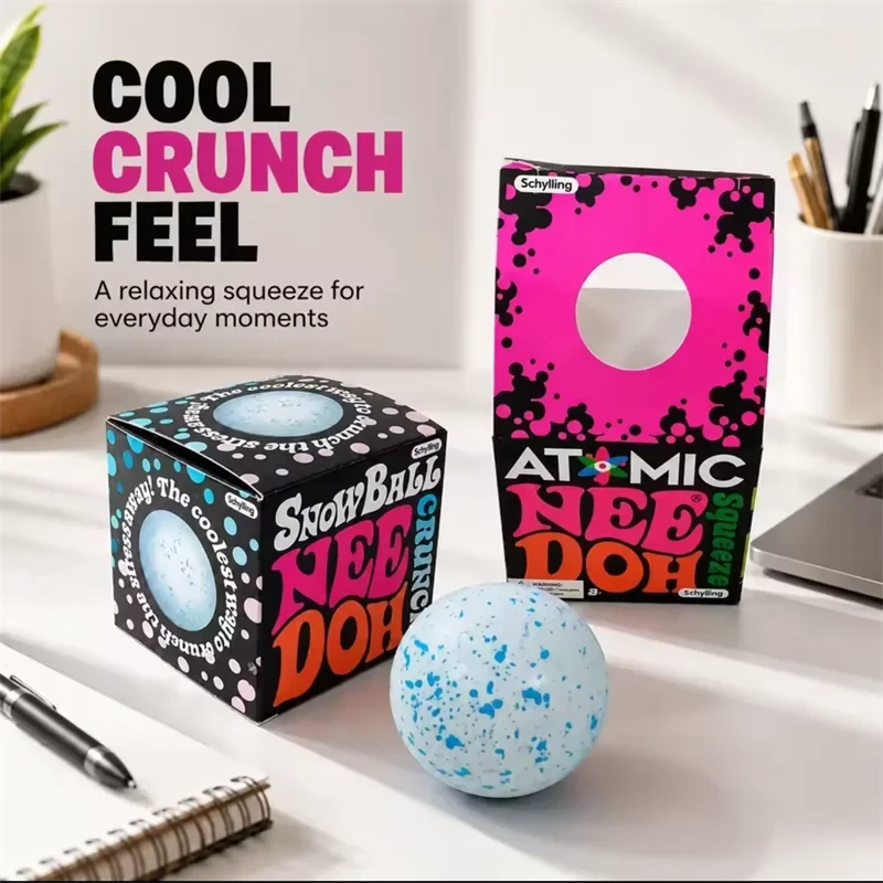 Snow Ball Crunch Squishy Fidget Toy