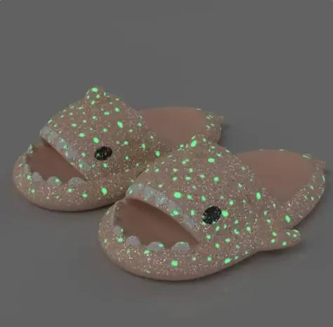 Thick Sole Shark Slippers