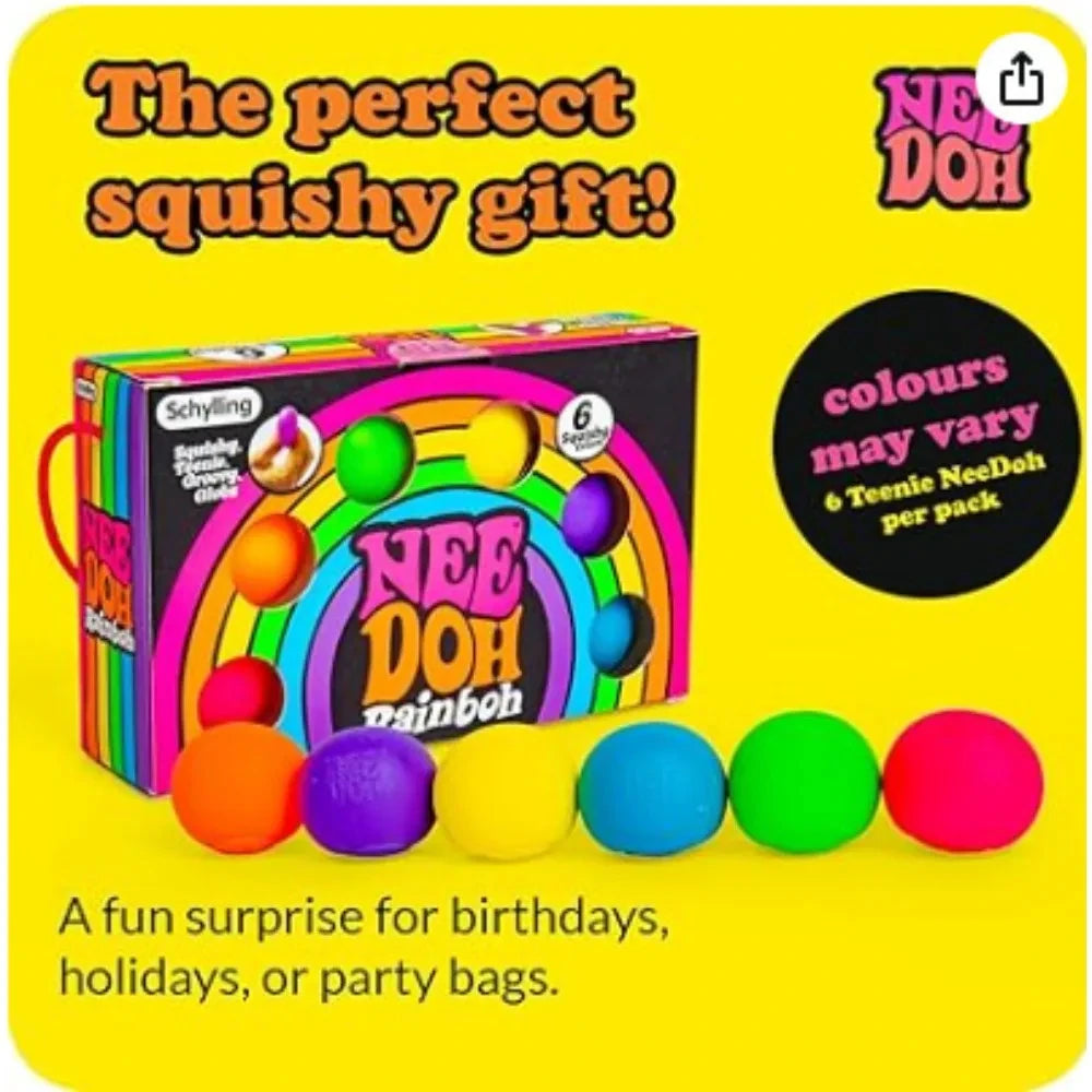 Rainbow NeeDoh Sensory Fidget Toy