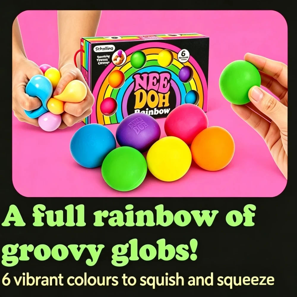 Rainbow NeeDoh Sensory Fidget Toy