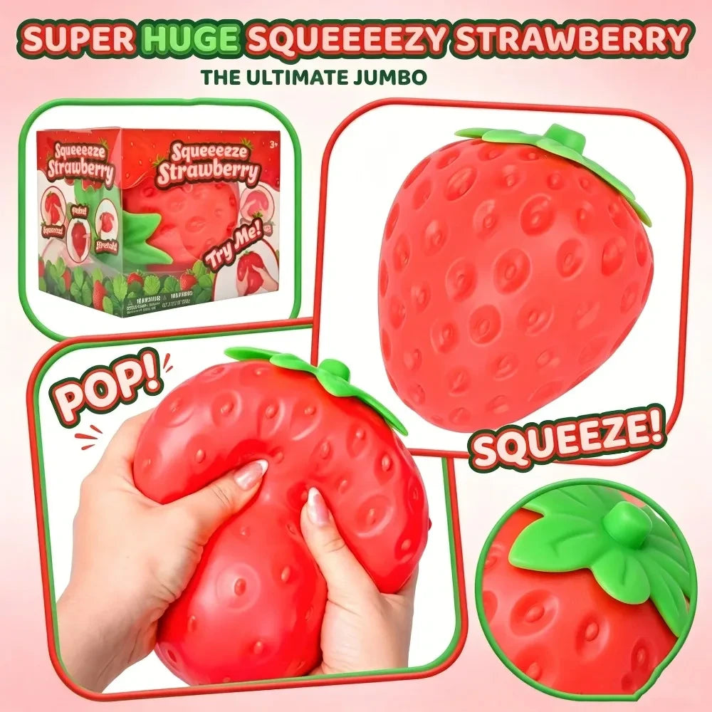 Strawberry Slow Rising Sensory Squishy