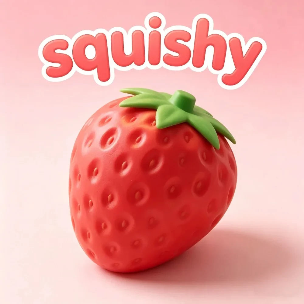 Strawberry Slow Rising Sensory Squishy