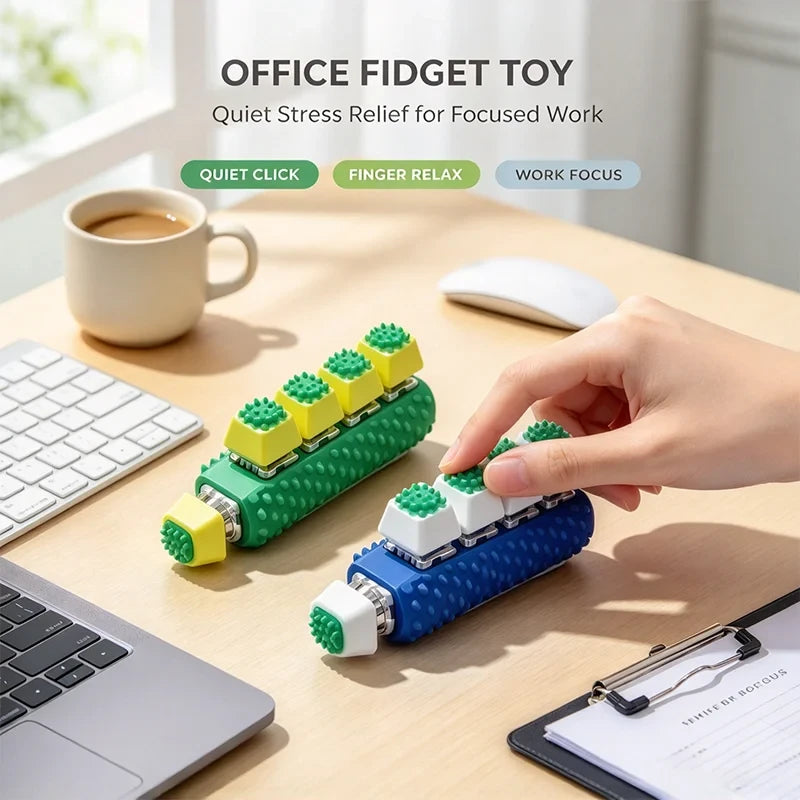 Spiky Sensory Fidget Clicker