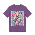 Retro Pastel Jason Voorhees Tee – Cute Horror Movie Mask Graphic Shirt