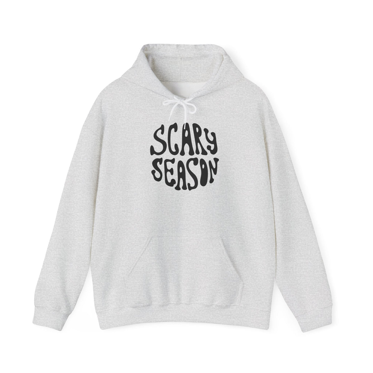 Scary Season Hoodie | Halloween spooky text sweatshirt