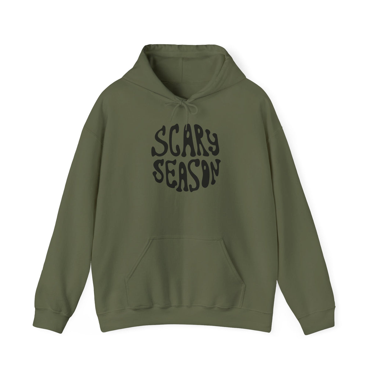 Scary Season Hoodie | Halloween spooky text sweatshirt