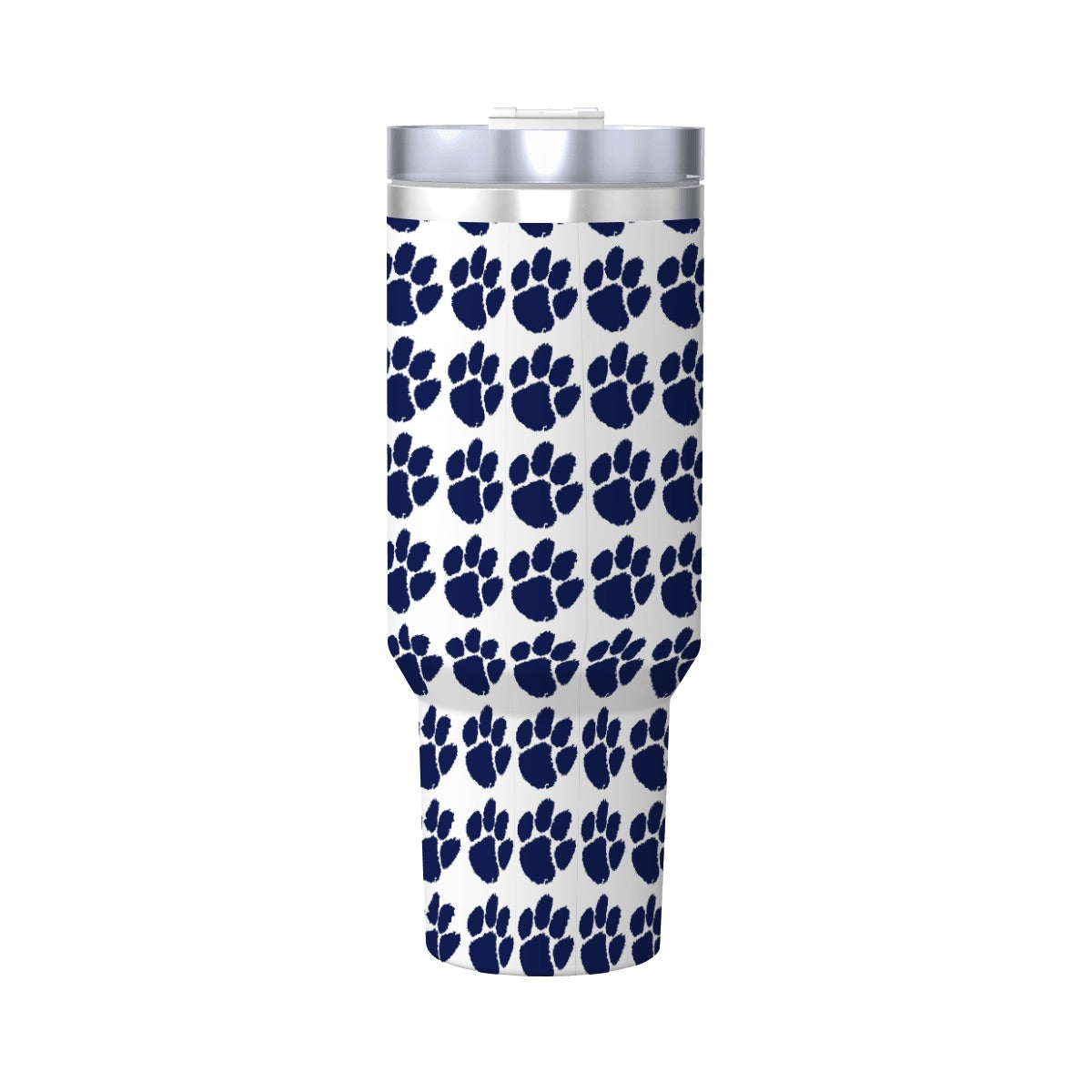 Edgewood Paw Print Travel Coffee Mug with Handle and Straw (40oz) 3562876920653970271208586780023905902919680n