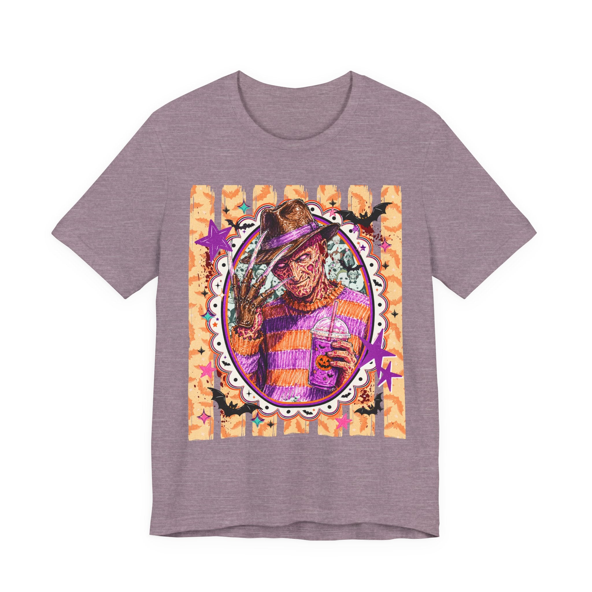 Freddy Krueger Halloween Tee – Retro Horror Nightmares Graphic T-Shirt