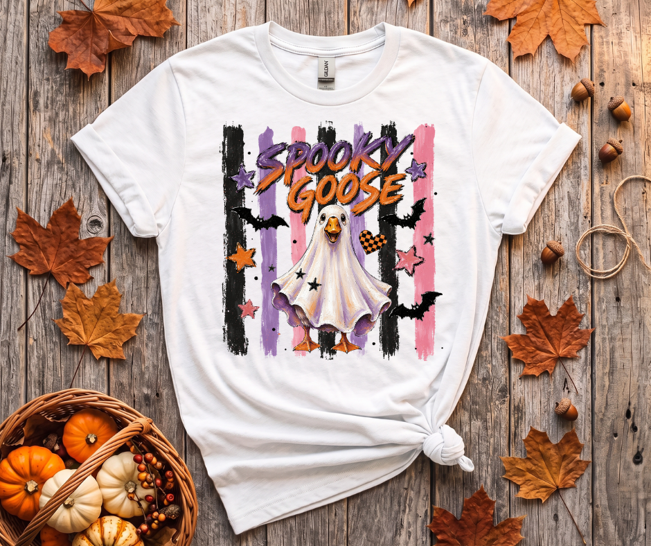 Cute Ghost Halloween T-Shirt – Soft Unisex Fall Graphic Tee