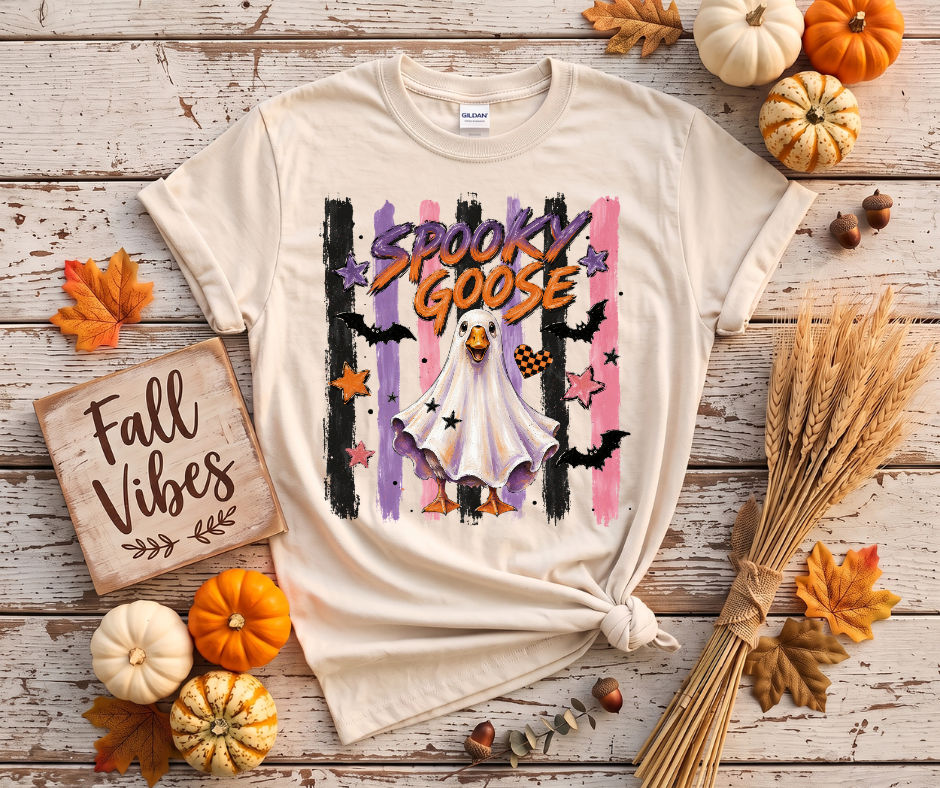 Cute Ghost Halloween T-Shirt – Soft Unisex Fall Graphic Tee