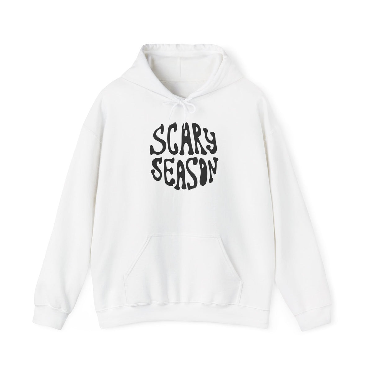 Scary Season Hoodie | Halloween spooky text sweatshirt