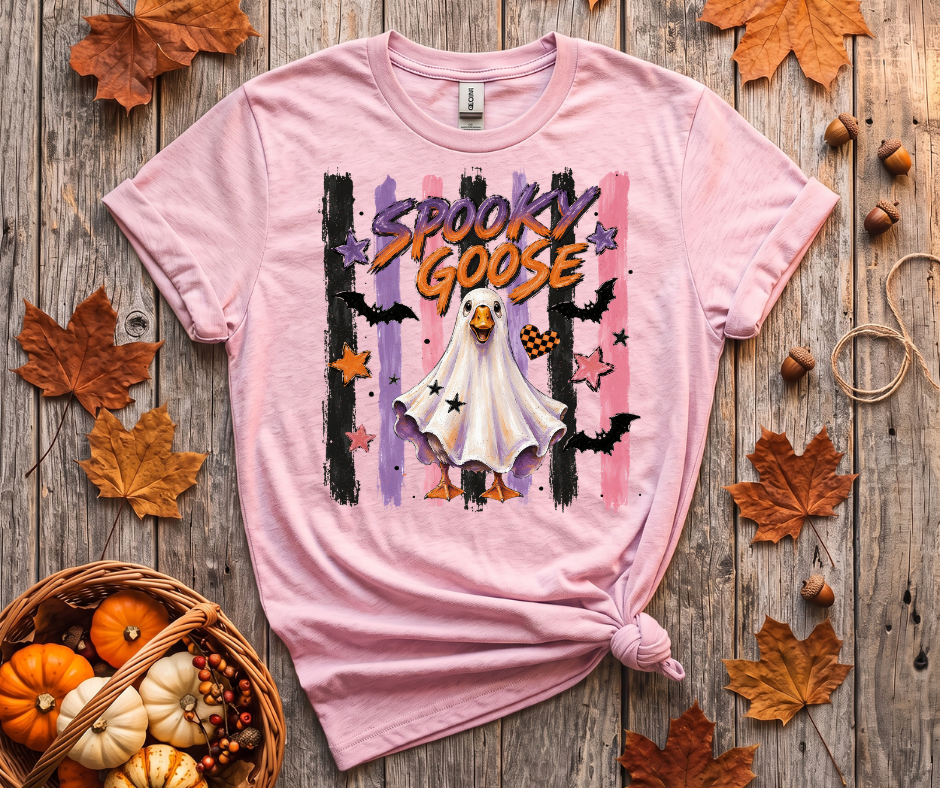 Cute Ghost Halloween T-Shirt – Soft Unisex Fall Graphic Tee