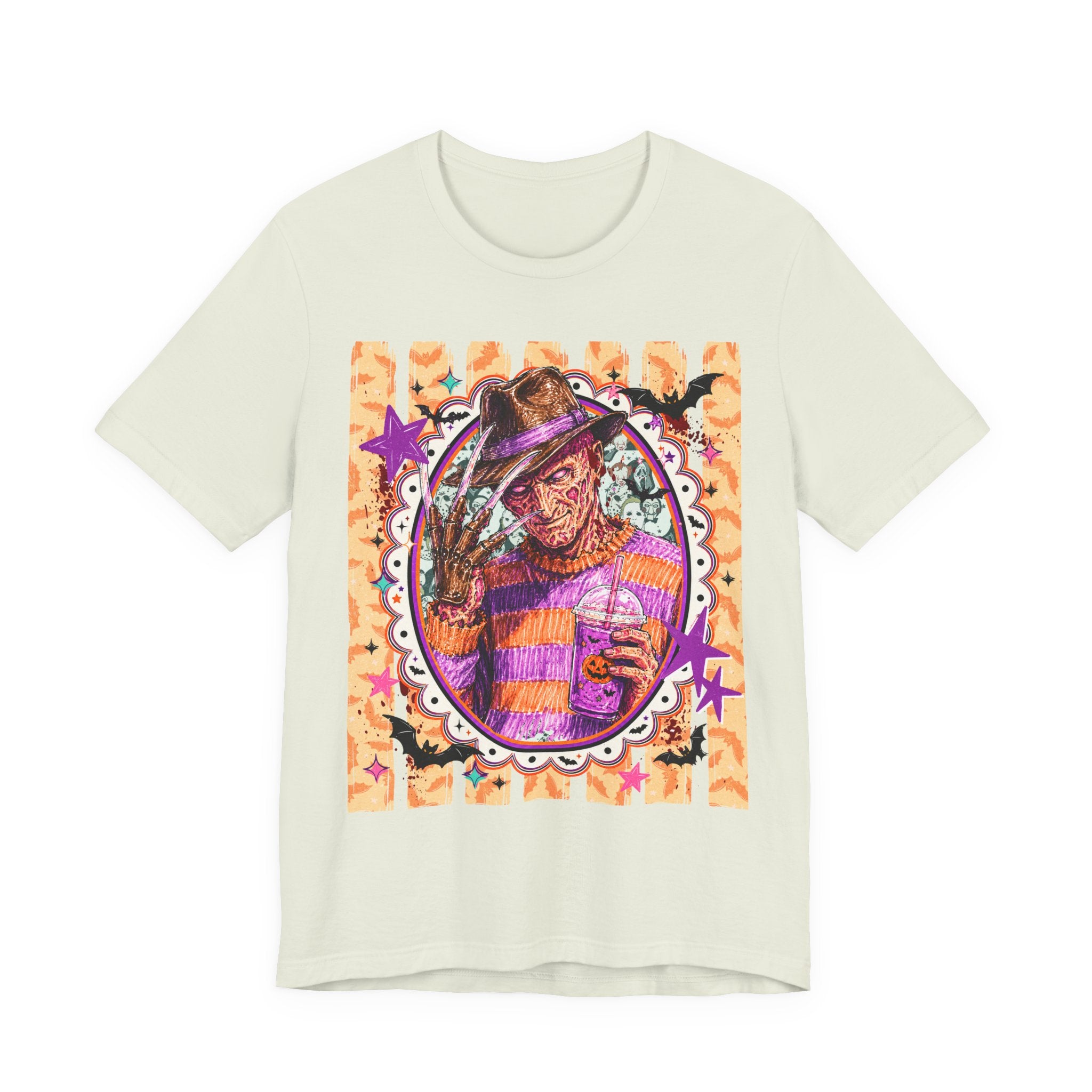 Freddy Krueger Halloween Tee – Retro Horror Nightmares Graphic T-Shirt