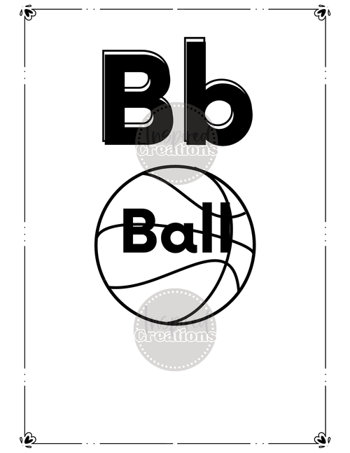 ABC Coloring Book || Educational Learning || Digital Product