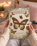 Butterflies Flowers Coloring Book || Digital Download