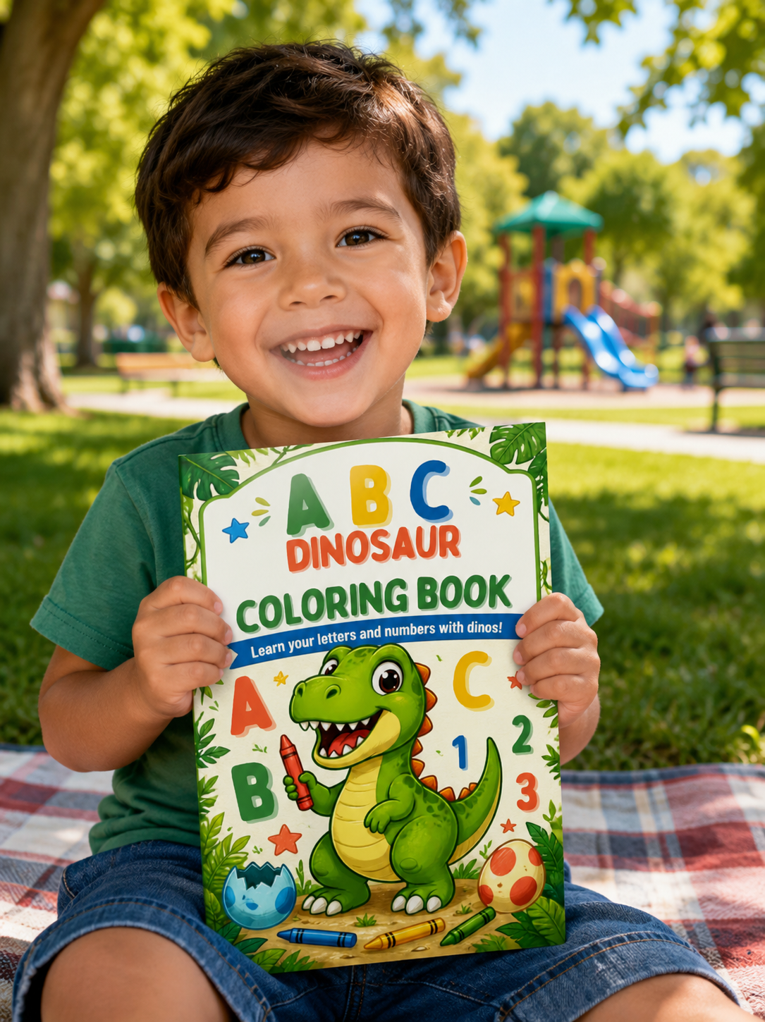 Alphabet and Numbers Coloring with Dragon || Digital Product