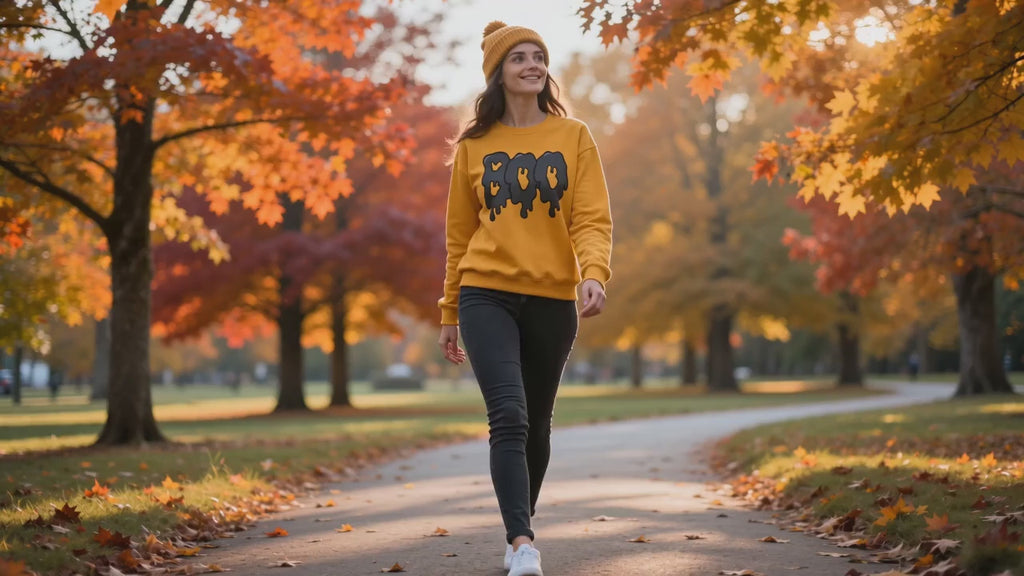 Drippy Boo ghosts sweatshirt | Halloween spooky graphic crewneck